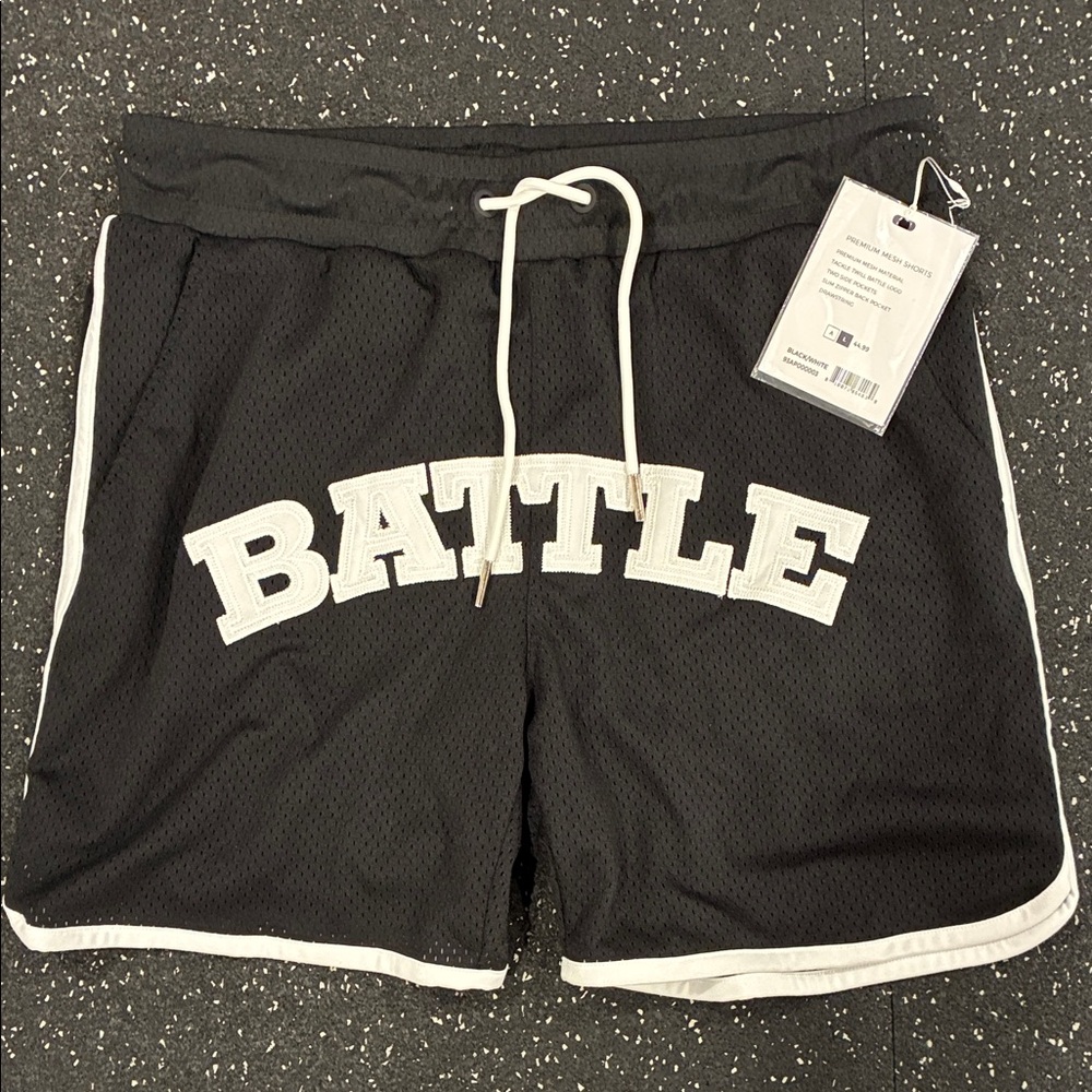Men's Black Athletic Shorts